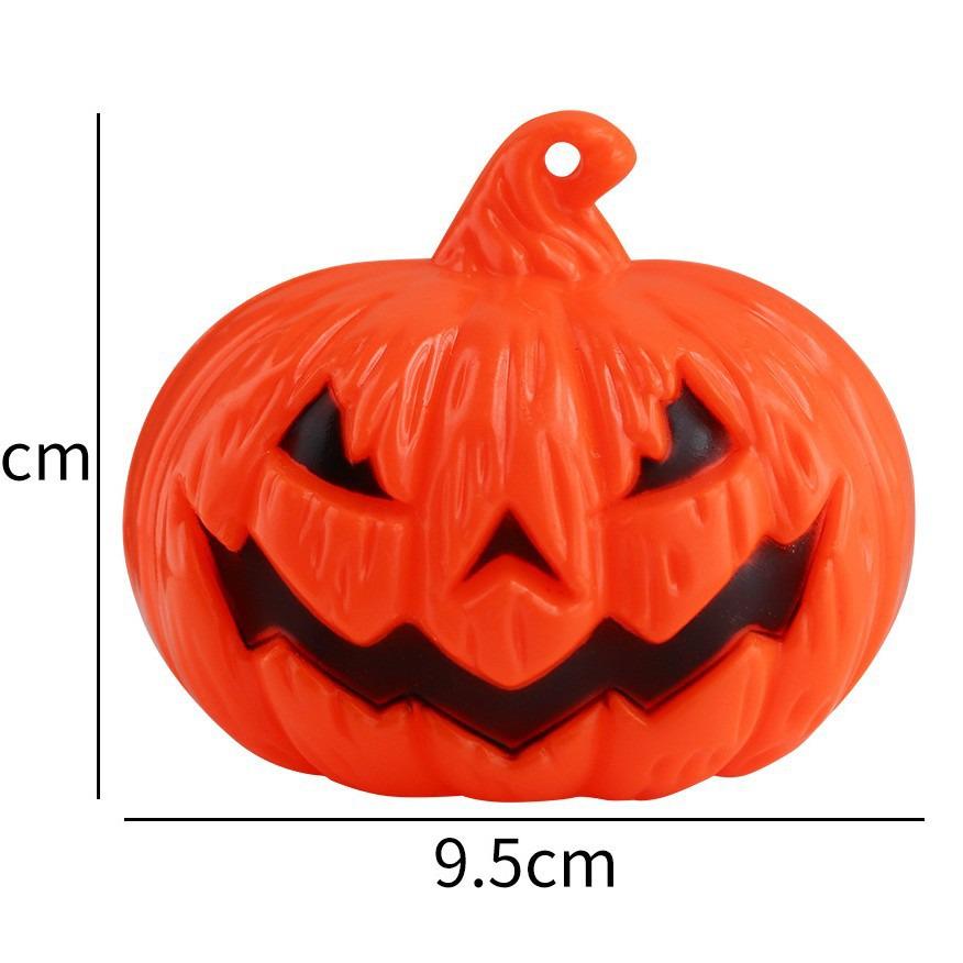 Halloween Pumpkin Lantern & Skeleton Ghost Decorations for Party Atmosphere