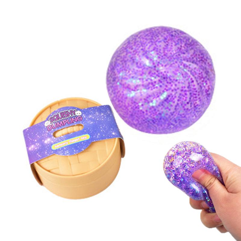 Glitter Dumpling Soft Rice Box Decor Mystery Bag Sparkling Stress Relieving Collectibles Adult Desktop Accessories Skateboard