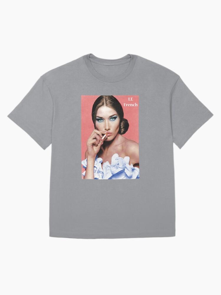 Françoise Hardy Le French Carla Bruni Oversized T-Shirt