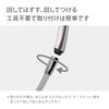 Takagi Shower Head, More Comfortable Shower Pita, Matte Silver, Water-Saving, Bubble Shower, No Tools Required, Easy Installation, JSB102BMS