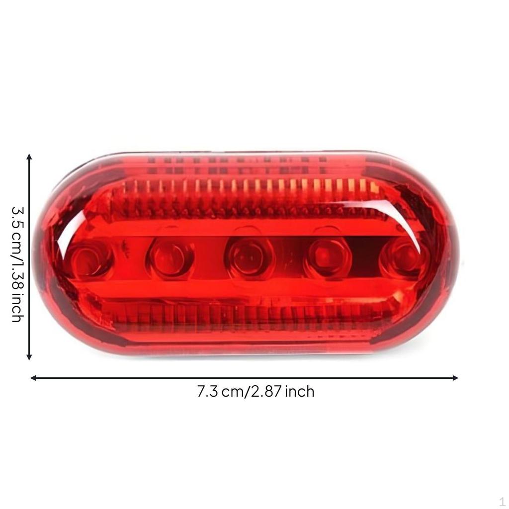 Shoulder Light, lightemitting diode Warning Blinker, Waterproof FastenOn, Evening Red Butterfly