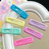 10pcs/set Candy Color Snap Hairpin Girl Camping Headwear Spring Summer Hairpin