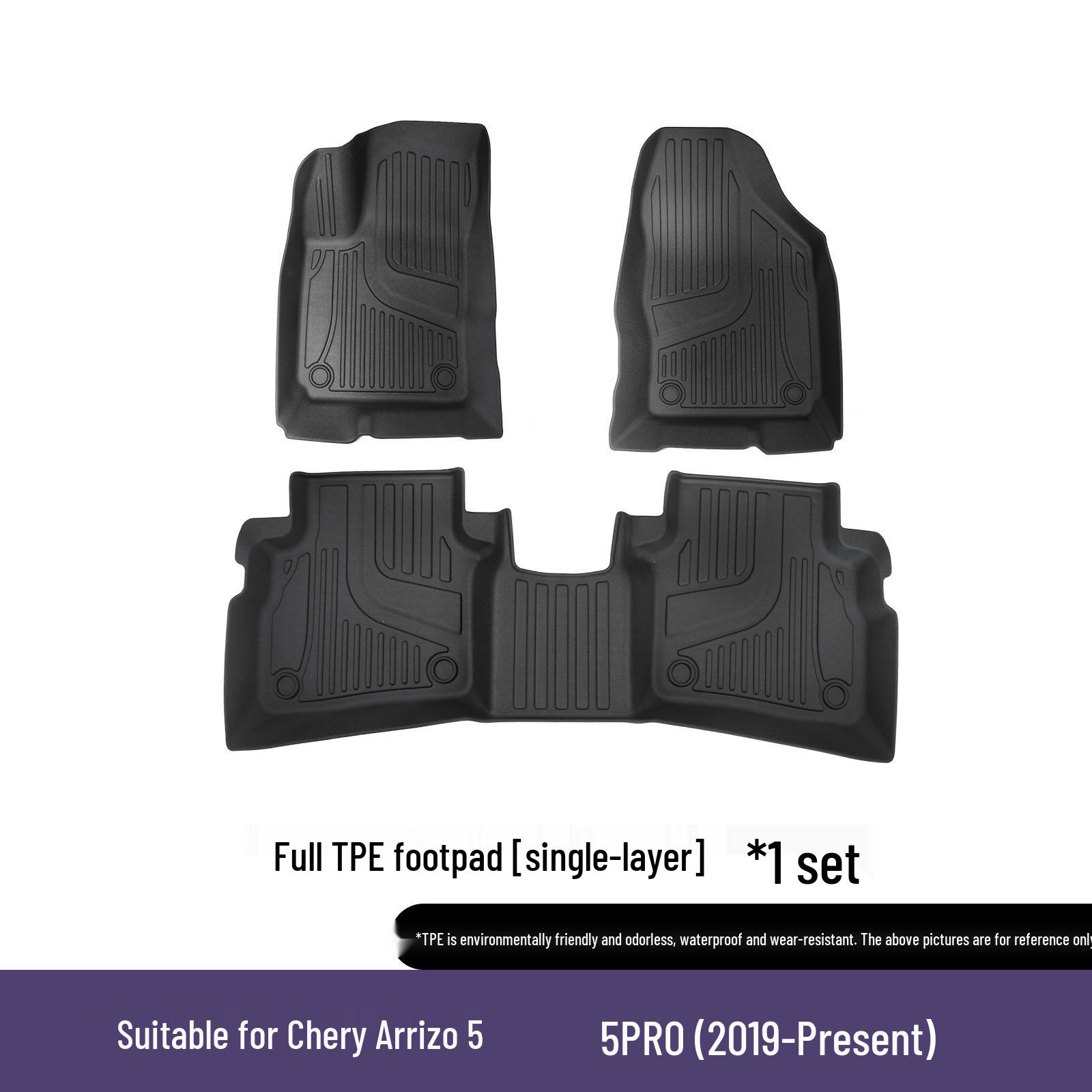 Eco-Friendly TPE Car Floor Mats for Chery Arrizo 5