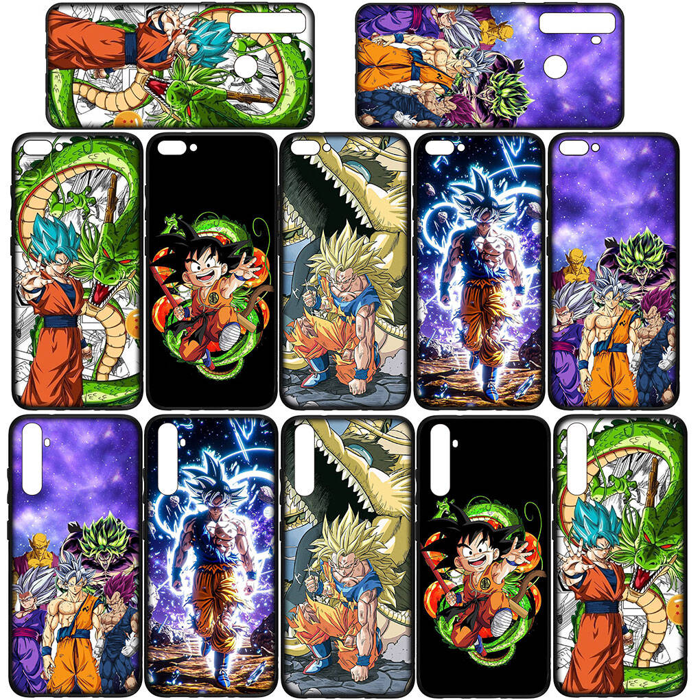 Phone Case for Samsung Galaxy S25 S23 S24 Ultra FE Plus A05 A06 A15 A16 A36 A37 A35 A54 A55 A56 A57 A25 A26 A53 A17 Funda Dragon Son Gokus Ball Super