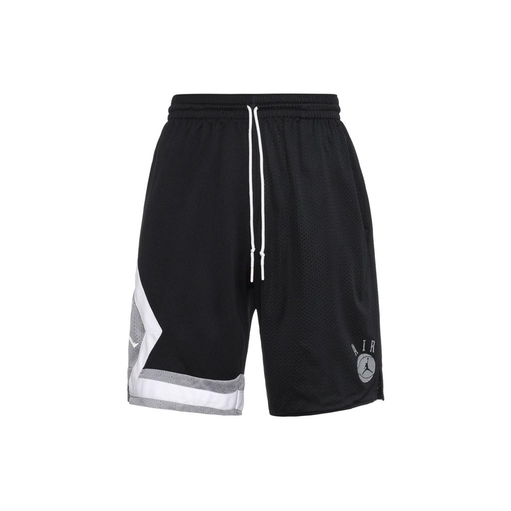 Jordan Contrast Drawstring Sports Casual Shorts Men Bottoms Black CZ2505-010