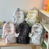 Schoolbag New Trend Backpack Tie-Dye Design Sense Backpack Junior High School College Student Versatile Fashion School Bag
