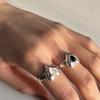 Mosxe [925silver] Heart Point Ring (2color)