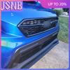New For Subaru WRX STI 2018-2021 Factory Style Gloss Black Upper Honeycomb Mesh Grille Shell w/Badge Slot