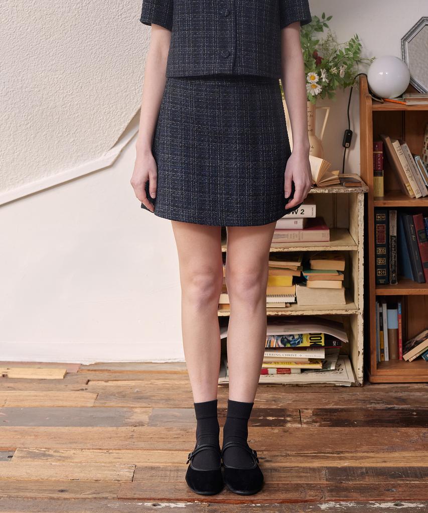 Lapineatteullie Preppy Bag Pleated Skirt