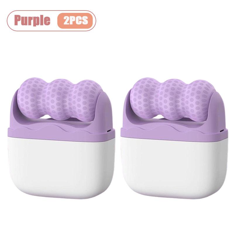 Dual Head Ice Roller for Face Cooling Therapy Facial Massage Tool Skin Tightening Puffiness Relief Home Skincare Device