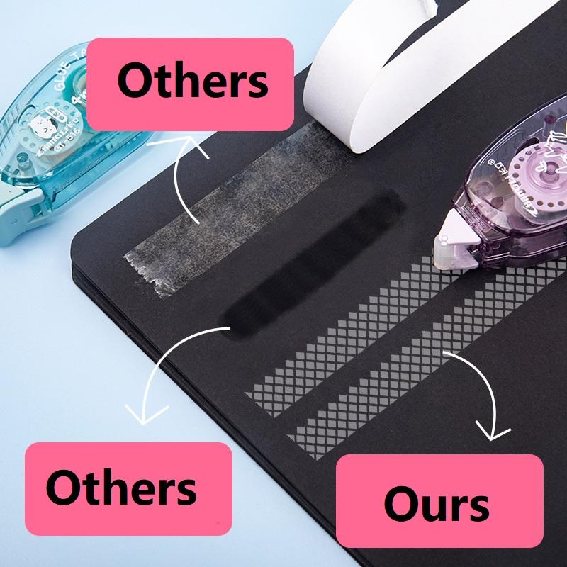 6mx6mm Double Sided Adhesive Paper Tape Dot Liner Tape Glue for Scrapbooking Crafts Decor Office School Supplies Stationery