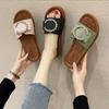 Thick Sole Soft Sole Indoor Fashionable Beach Beach Outdoor Slippers For Women