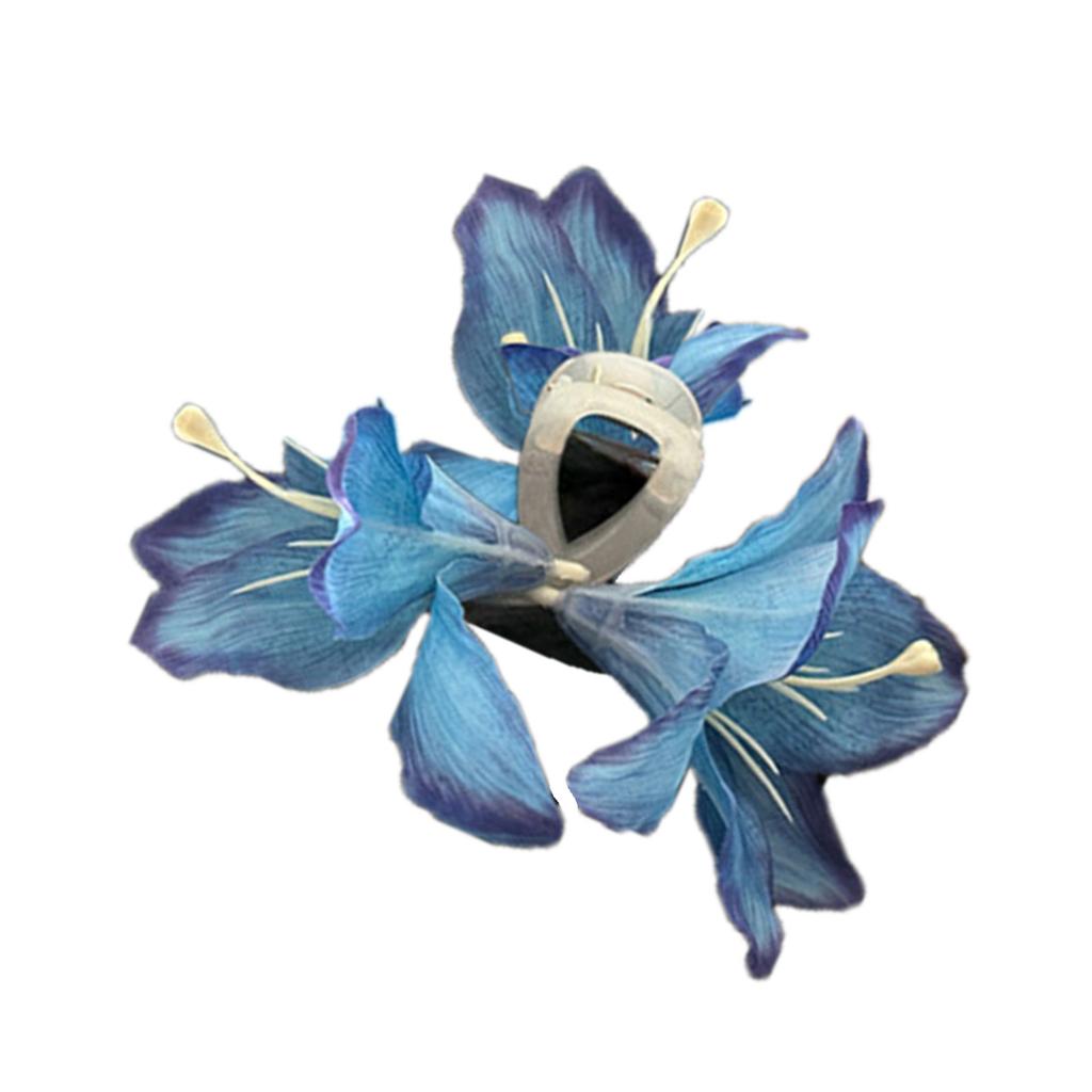 Eye Catching Floral Hair Clip Fashion Hair Accessory Adding A Touch Of Styles To Any Outfit Without Damaging Hair