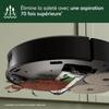 IRobot Roomba Plus 505 Noir - Base Multifonction - Lavage et séchage à l'air Chaud des lingettes - PrecisionVision IA