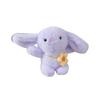 Rabbit Plush Flower Keychain Cartoon Pendant Backpack Decorations Gift Kids
