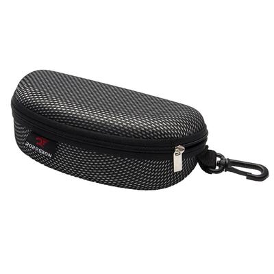 Style Zipper Eye Glasses Sunglasses Hard Case Box Portable Black Holder