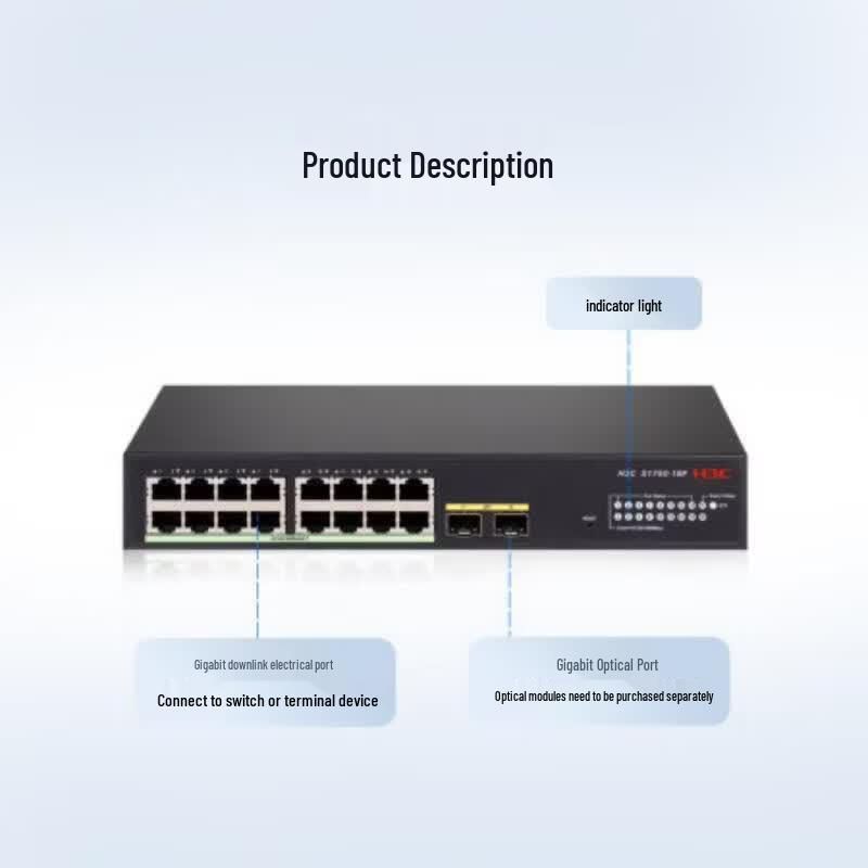 H3C S1750-18P Layer 2 Network Switch