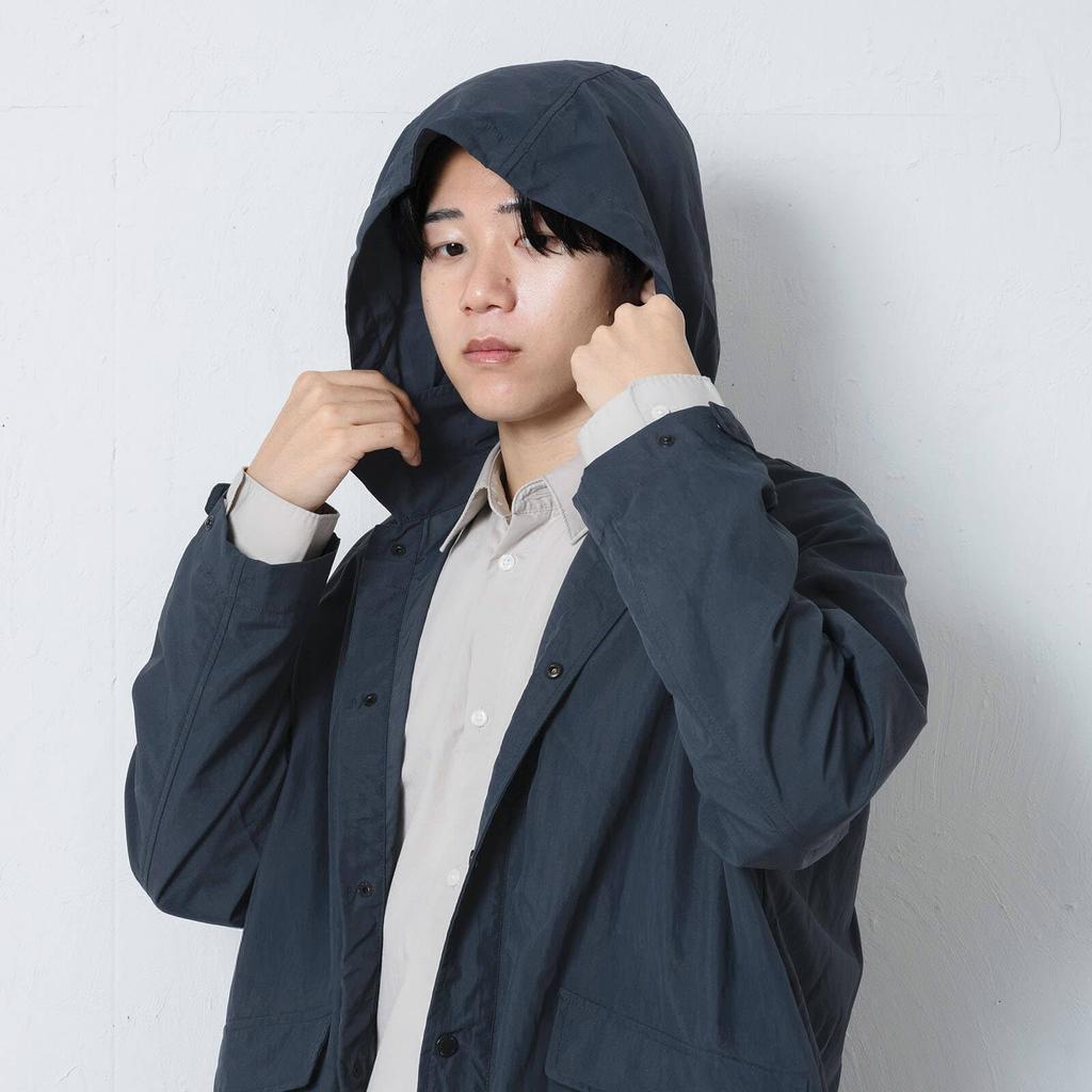 Ametohare Half Unisex Short Coat Dark AH-1009 Water-Repellent Coat, (JP, Alphabet, S, Beige)