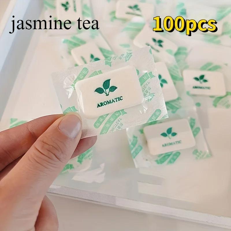 100pcs Jasmine Fragrance Bags - Perfect for Wardrobes, Cars, and Home Fragrances