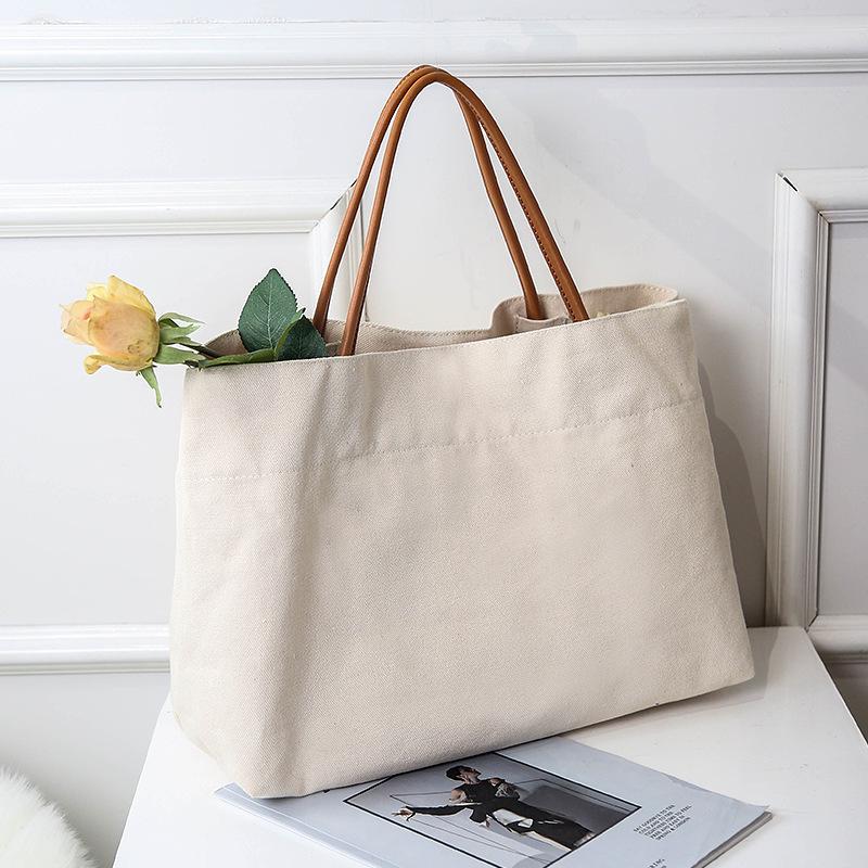 Women's Japanese Style Canvas Crossbody Tote - Large Capacity, Sporty, Casual & Trendy for Students and Commuters