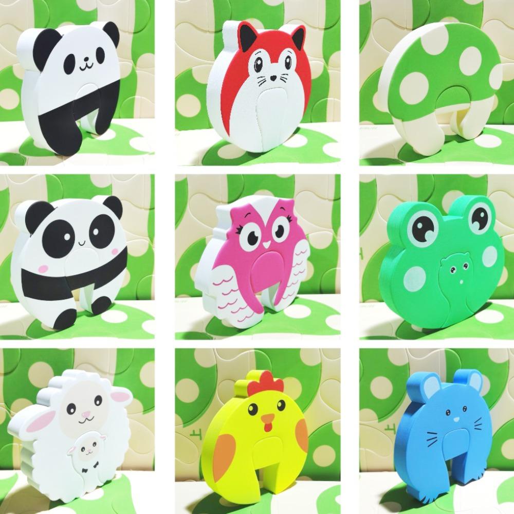 EVA Baby Safety Door Stop Finger Protector Door Clip New Furniture Protection Card Door