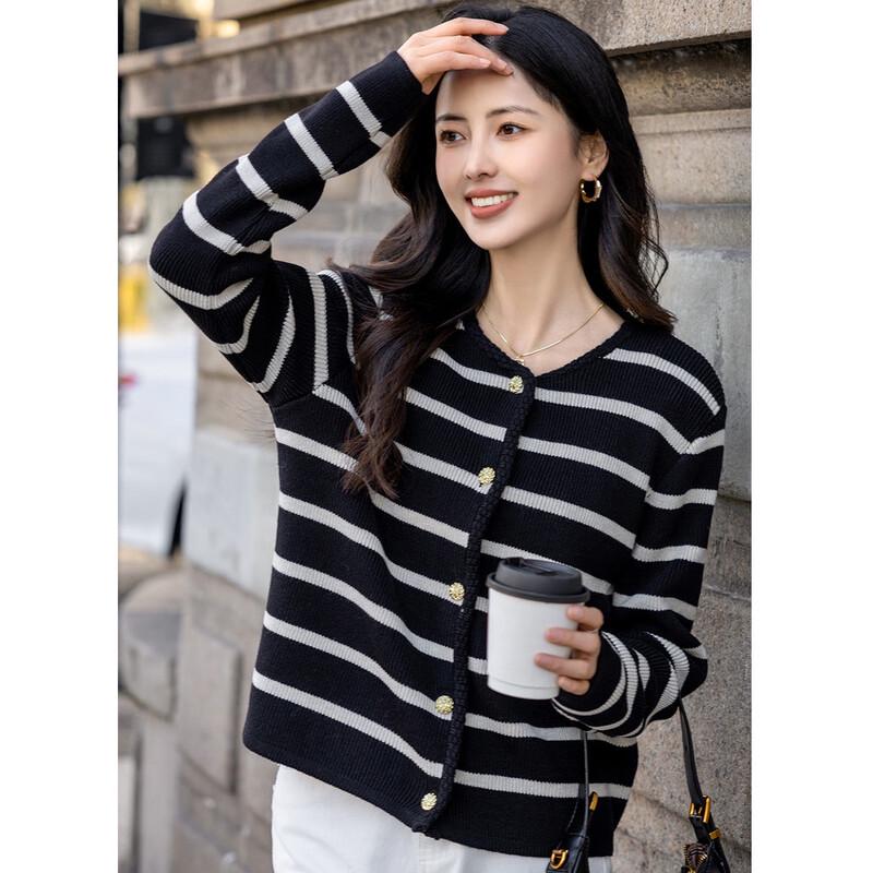 

MKN Women s Elegant Long Sleeve Knit Top One Size
