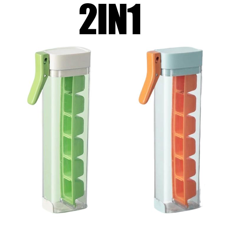 Press Type Ice Cube Tray Plastics Ice Cube Maker Easy to Demold Ice Tray Mold DIY Whiskey Cocktail Tools Kitchen Accessories