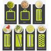 12 In 1 Multifunctional Vegetable Slicer Cutter Shredders Slicer With Basket Fruit Potato Chopper Carrot Grater