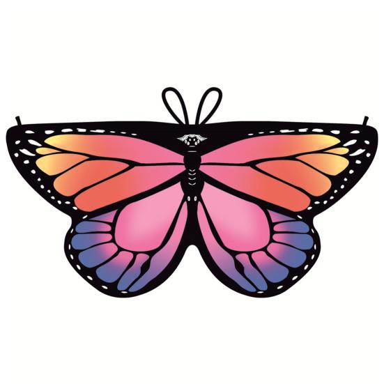 

Стильная удобная шифоновая накидка для малышей с крыльями бабочки, костюм для Хэллоуина, вечерние вечеринки