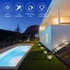 Solar Powered Lawn Light LEDs Lamp IP44 Protect Rate Outdoor Landscape Lighting for Patio