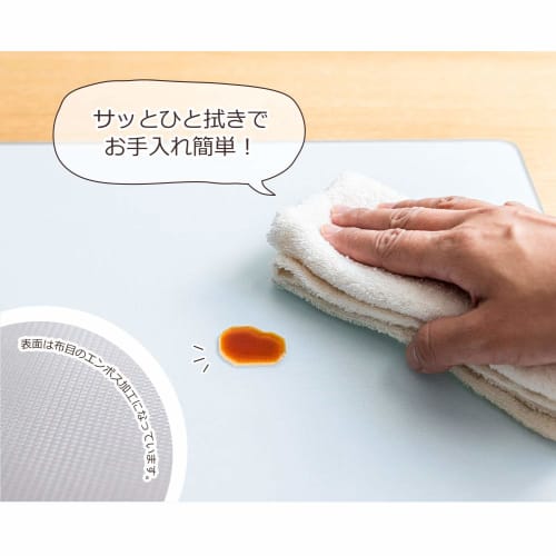 Belca Heat-Resistant Tempered Glass Multi-Plate Placemat (Can Also Be Used As a Trivet), 15cm Wide X 45cm Deep X 0.75cm Thick, Flower Heart Design, KT