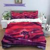 Cartoon Pattern Bedding Quilt Set Quilt Cover Pillowcase Home Decoration Birthday Gift (1 * Duvet Cover + 2 * Pillowcase, Without Core)