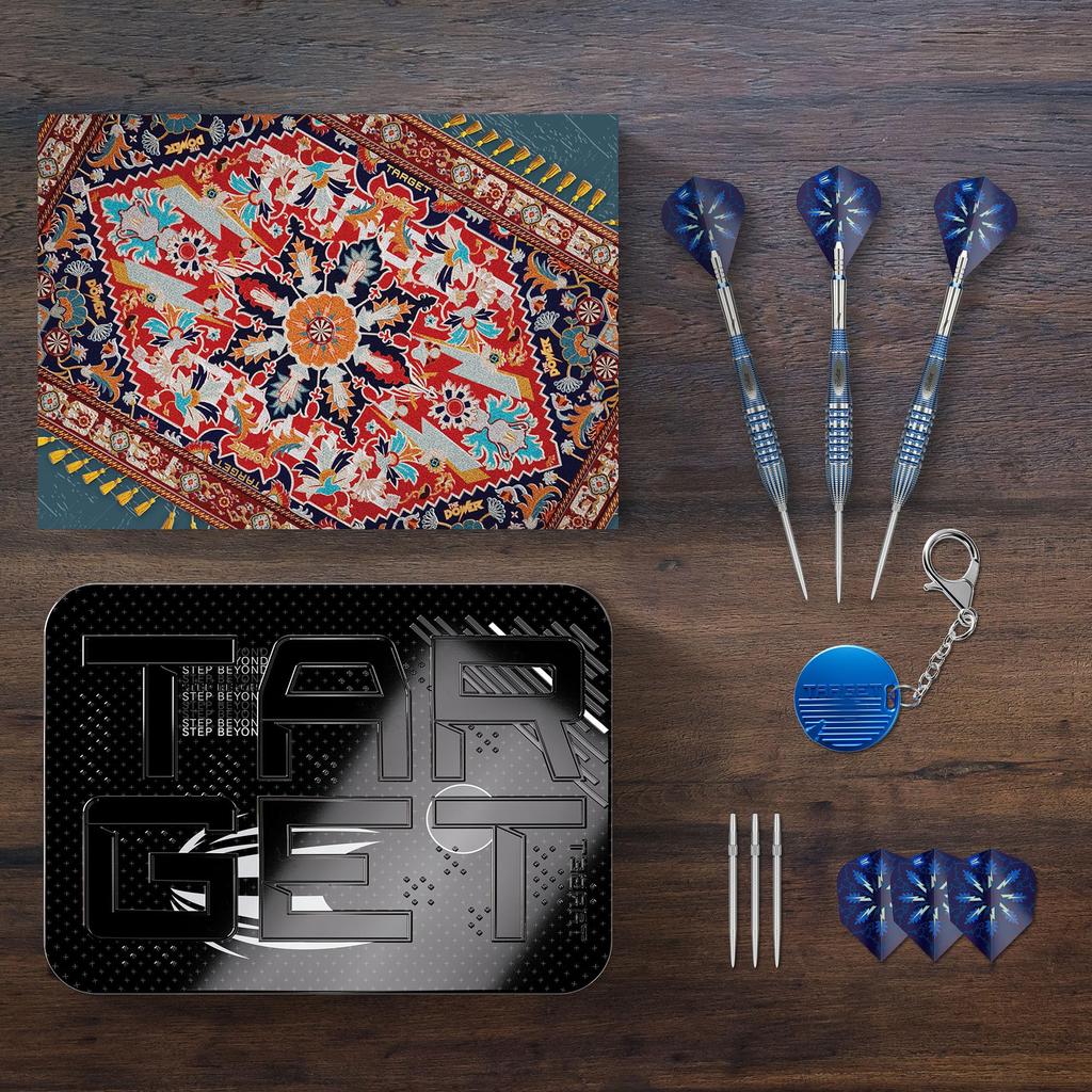 TARGET POWER 9FIVE Gx2 Swiss Point Steel 24g Phil Taylor Model Darts Barrel Set Darts, (190491),