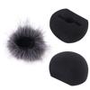 Mini Headset Microphone Windscreen Foam Cover Mic Cover Replacement Ball for Head Protect Microphone for ZOOM H5 H6