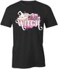 BASIC WITCH TShirt Tee Short-Sleeved Cotton HALLOWEEN CLOTHING S1BCA477