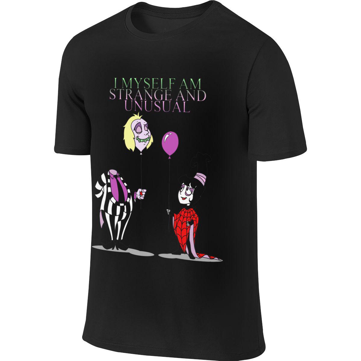 3D Print Beetlejuice Lydia T Shirt For Unisex Awesome 100 Pure Cotton Clothes O Neck 2XL