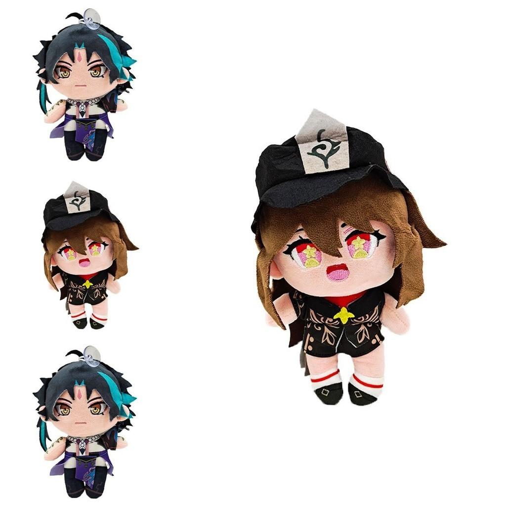 Genshin Impact Plush Toy Collection Scaramouche Gorou Zhongli Hu Tao More!