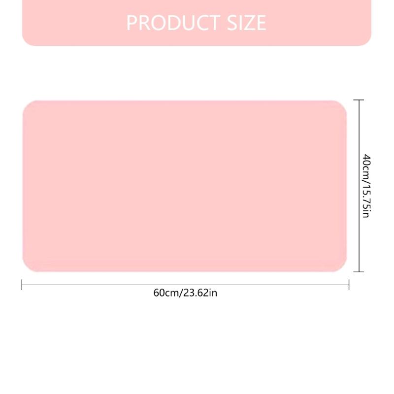 60x40cm Leather Desk Pad Water Resistant Desk Protective Covers Table Mat for Computer Keyboard Laptop Desk Accessories