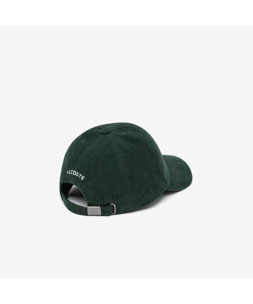 LACOSTE Men'S Corduroy Ball Cap Rk412E-55N Yzp