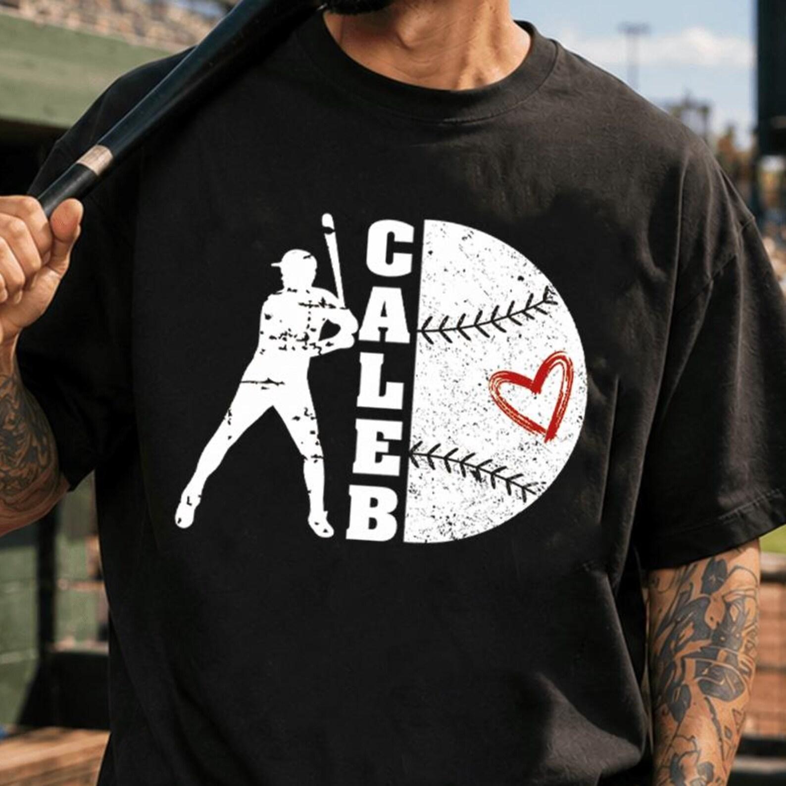 Custom Name Baseball Shirt: Baseball Mom, Player Gift, Baseball Mom Shirt, Personalized Baseball Tshirt, Sport Lover Shirt S
