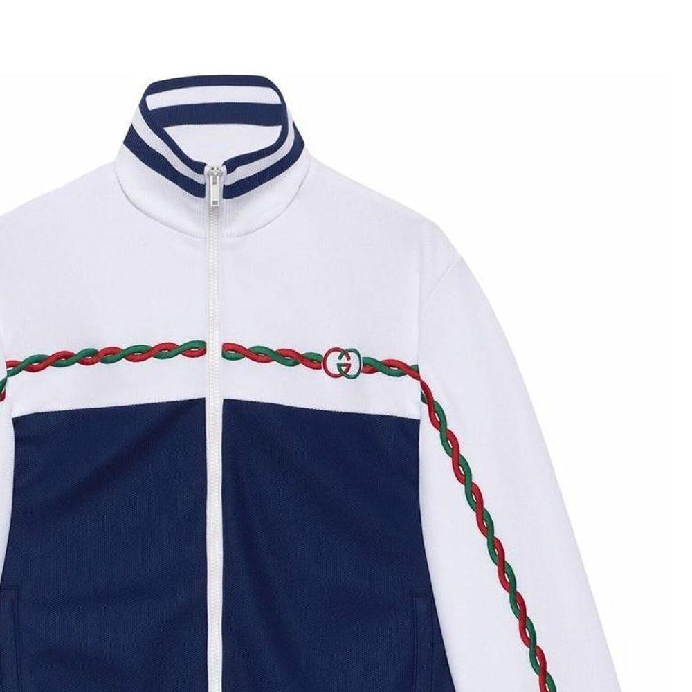Previous Season Interlocking G Track Jacket 692125-XJD7N-9219