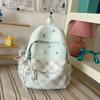 Schoolbag new Korean ins high value fresh sweet relaxation star backpack junior high school students lightweight backpack
