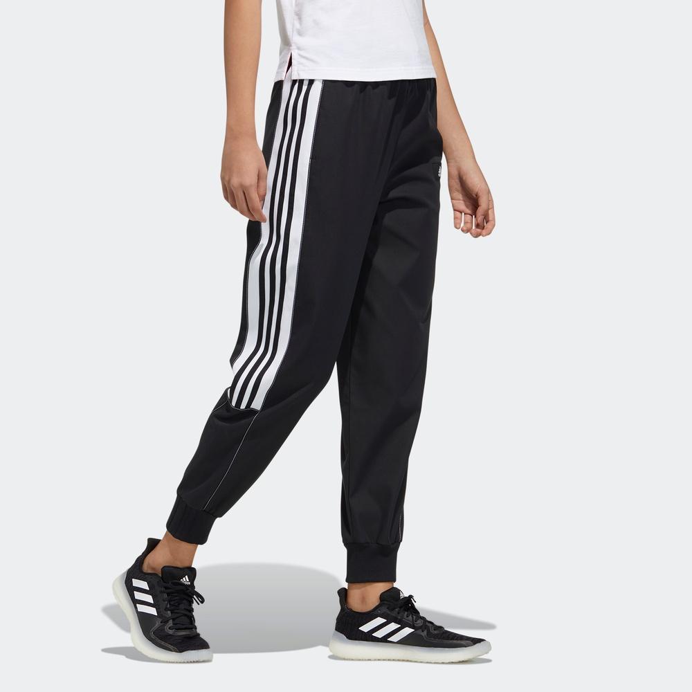 Adidas Str Pt Cargo Casual Breathable Sports Side Stripe Long Pants Women Bottoms Black GP0606
