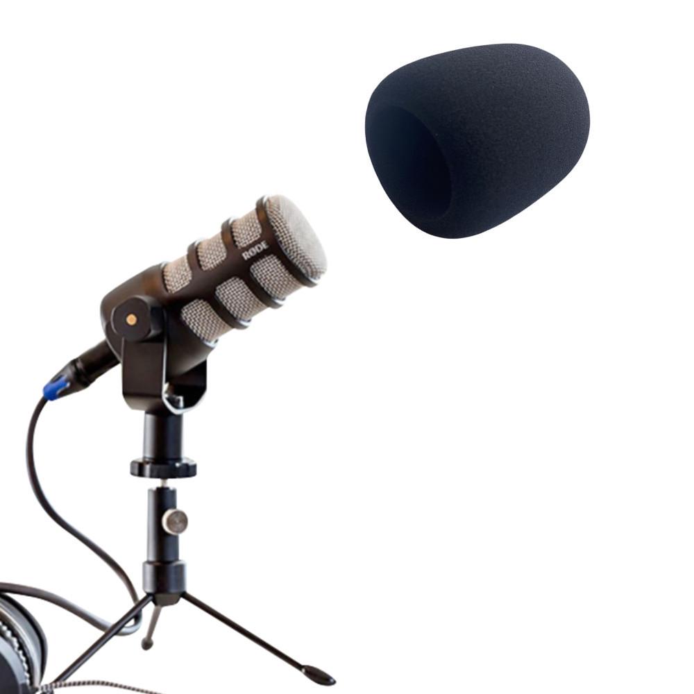 

RODE PodMic Dynamic Microphone Windproof Fur Cover Black and White
