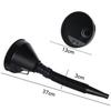 Motorcycle Oil Funnel Tool Set Wide Mouth Oil Funnel Flexible Long Neck Automotive Tools with Detachable Filter for Water