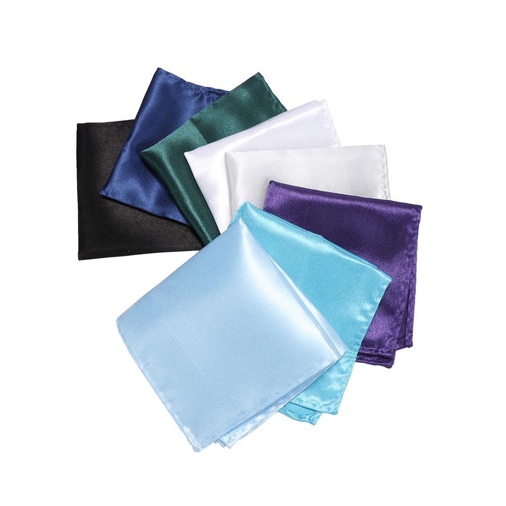 Zakdoek Vierkant voor Bruidsjurk Feest 15 Kleuren Zak Mannen Zakdoek Hanky Zakdoek Zijde