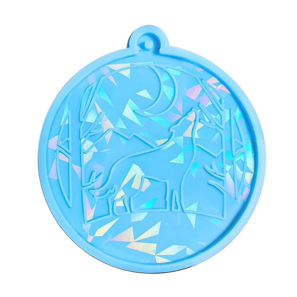 DIY Silikonanhängerformen Handgefertigte Bastelformen Tierförmig Weihnachts-Bastelzubehör für DIY Handgefertigte Bastelarbeiten