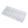 Easy Clean Polycarbonate Chocolate Mold Clear Durable Confectionery Mould Reusable Baking Baking Tool Kitchen Supplis