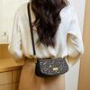 Spring Lockable Casual Simple and Trendy Single-shoulder Small Square Bag