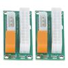 2 Stück Duales Netzteil Synchronisierungs-Starter IDE-Schnittstelle Dualer PSU-Adapter 4 Pin 24 Pin Dualer Stromanschluss für BTC Miner